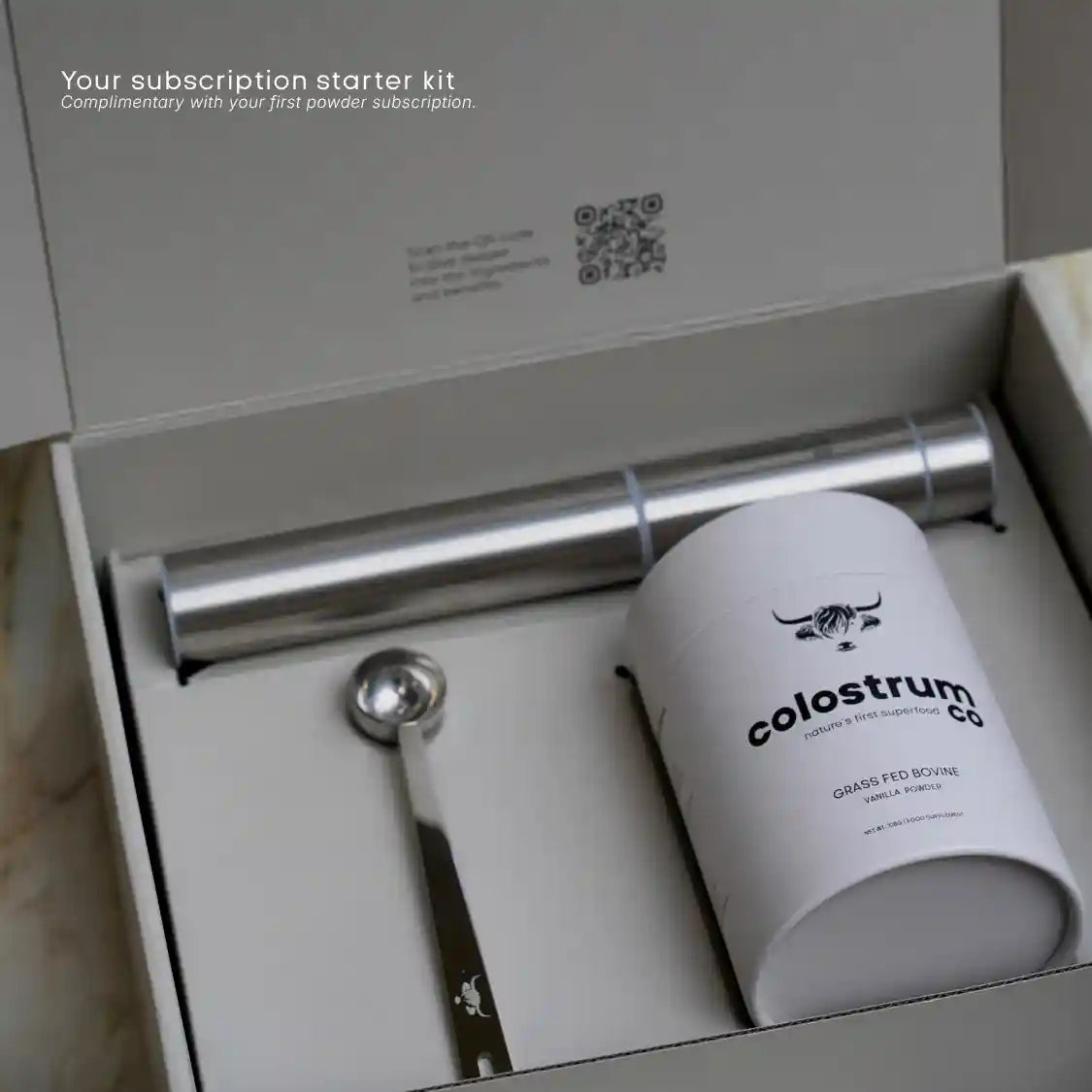 Unflavoured Colostrum Powder