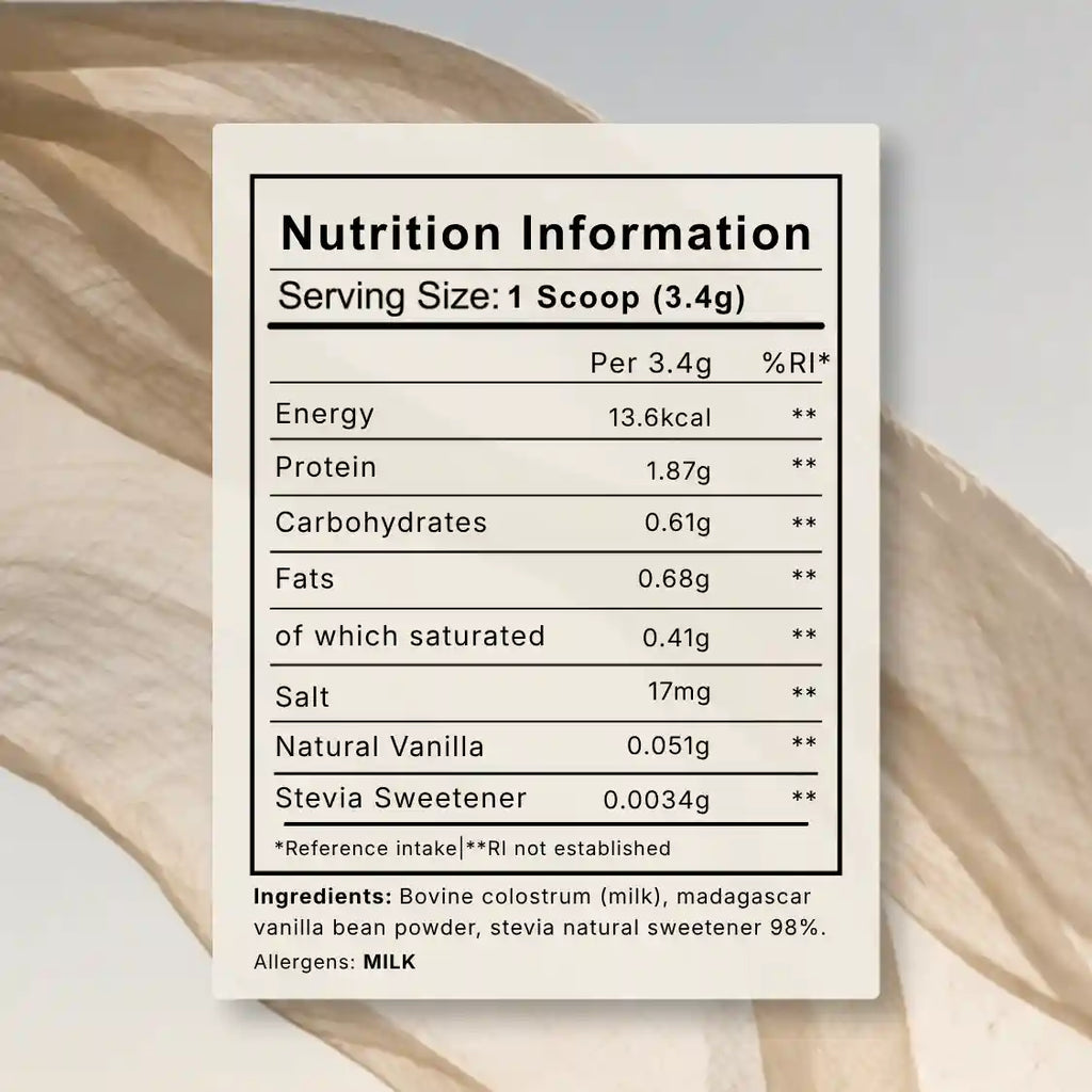 Vanilla Colostrum Powder